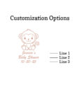 baby monkey customization option