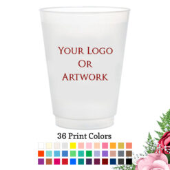 frosted flex cup your logo