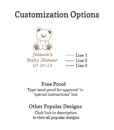 teddy bear customization option free proof