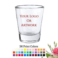 your logo custom shot glasses