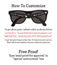 black or white sunglasses – how to customize