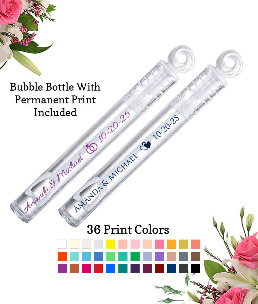 Bubble Wedding Favors Bubbles For Wedding Send Off Bulk FREE Rush
