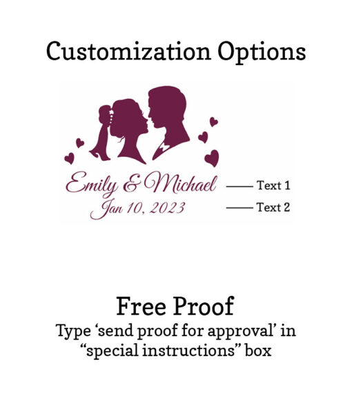 couple customization option free proof