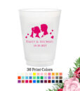 couple frosted flex cup