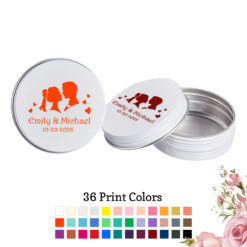 couple personalized mint tins