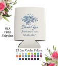 floral wedding can cooler