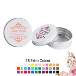 scroll personalized mint tins