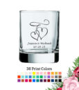 votive shot glass interlocking hearts