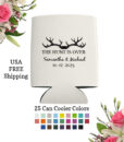 hunt is over wedding can coolers