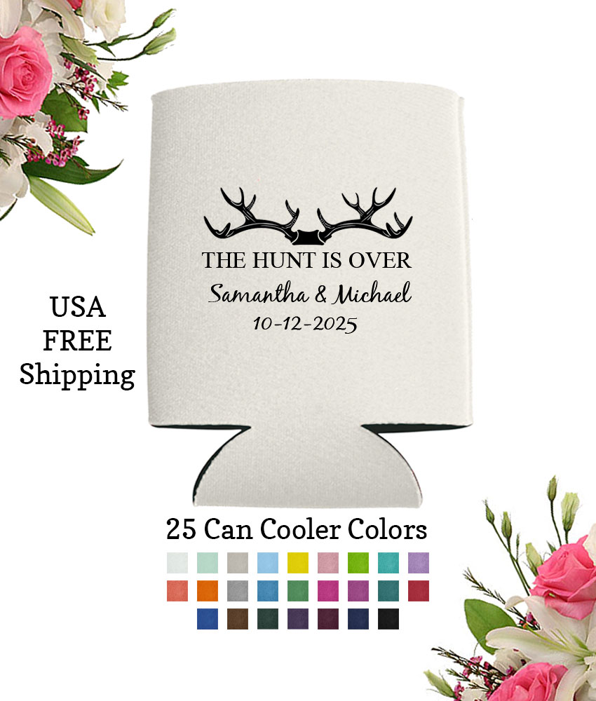 hunt is over wedding can coolers hunt is over wedding can coolers