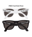 sunglasses black or white frame colors your logo