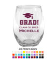 grad class of xyz wine glass