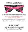 graduation sunglasses black front colored arms – how to customize