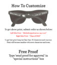 graduation sunglasses solid colors – how to customize