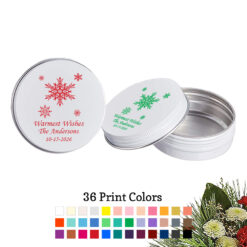 snowflakes christmas holiday personalized mint tins