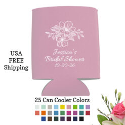 floral koozie