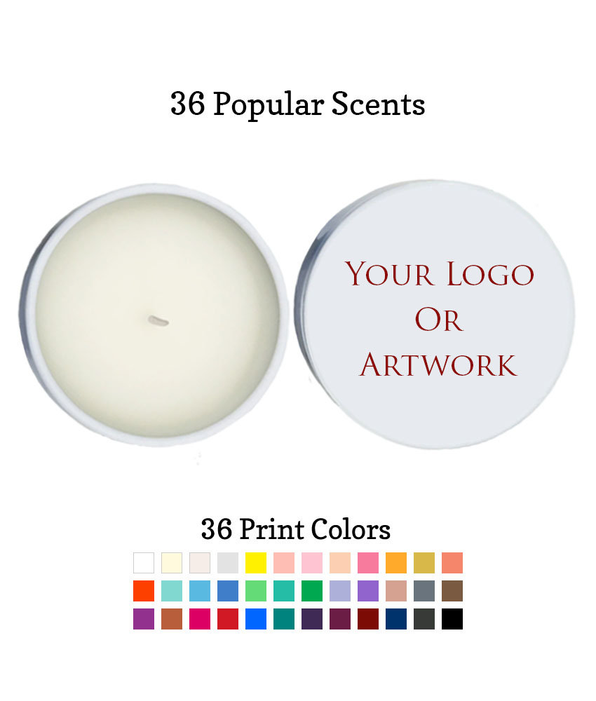 2 oz white round tins personalized candle favors your logo 2 oz white round tins personalized candle favors your logo
