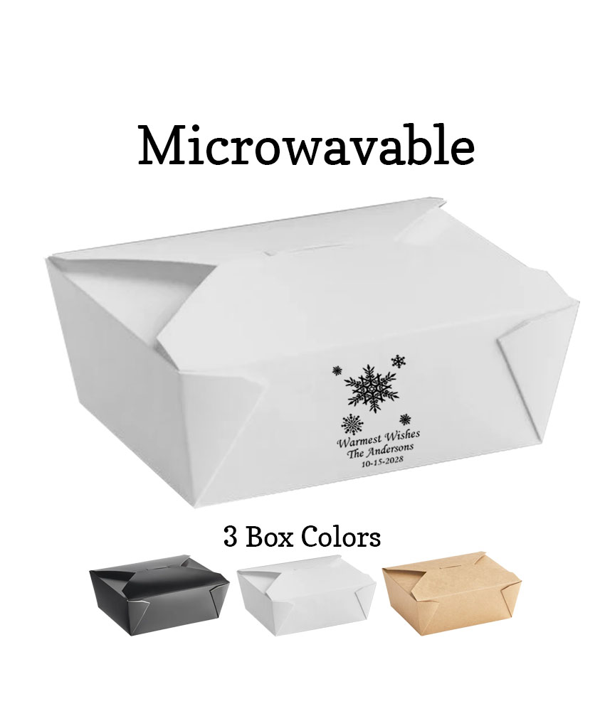 snowflakes microwavable take out container snowflakes microwavable take out container