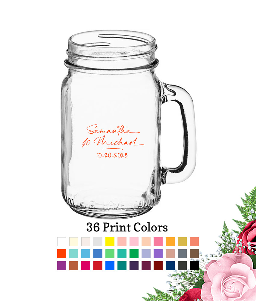 name signature large mason jars 16 oz name signature large mason jars 16 oz