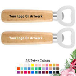 personalized wooden bottle openers