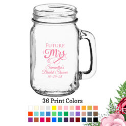 future mrs bridal shower favors large mason jars 16 oz